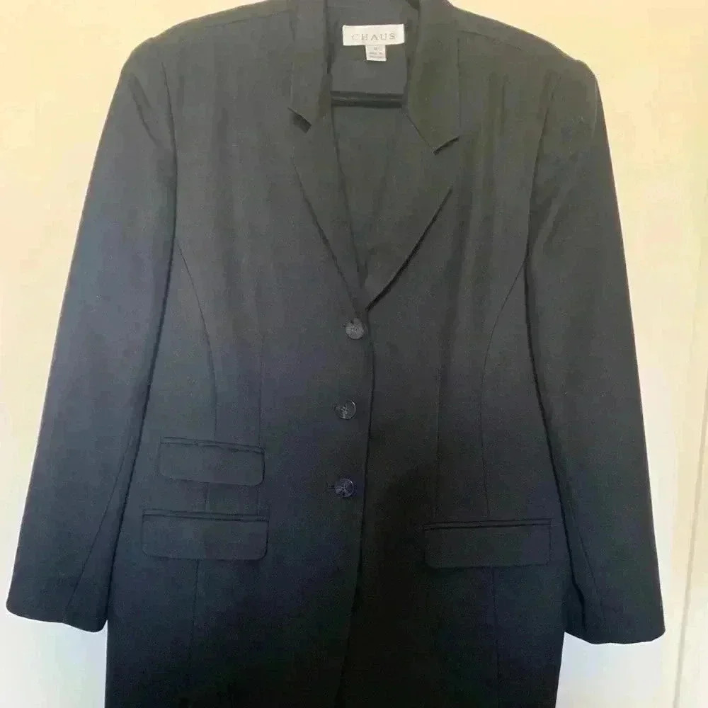 Black Chaus Blazer in Size 16